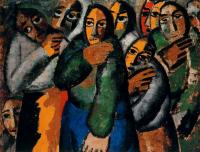 Kazimir Malevich - Peasant Women in a Church